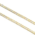 X0178 Wholesale Three Color Chain Necklace High Quality 18K Gold Plated 24 Inch Jewellery Necklace