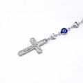 X0198 New Design Evil Eyes Religious Necklace SILVER COLOR Religious Pendant Necklace