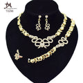 T0296 Wholesale Stone Jewelry Diamond Snake 18K Gold Plated Jewelry for Women Snake Jewelry