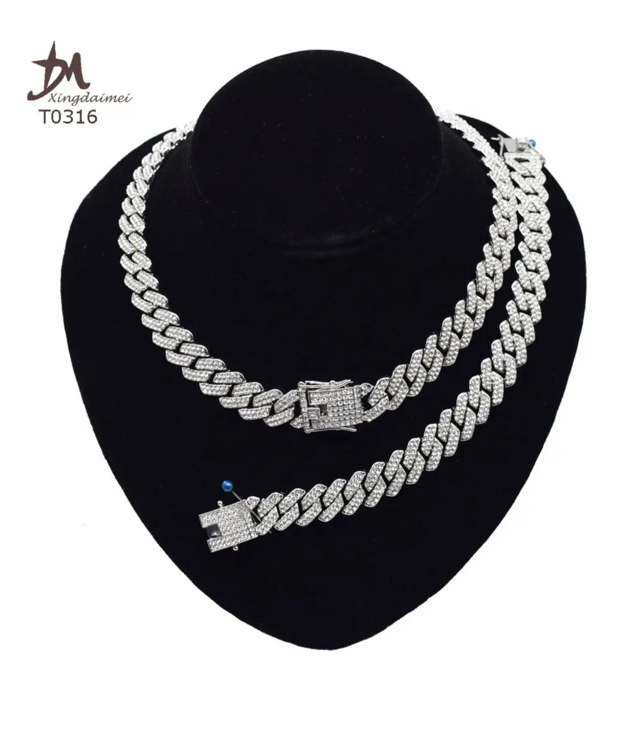 T0245 High Quality 18K Gold Plating Jewelry Women Jewelry Set 14K Gold Plating Diamond XOXO Jewelry Set