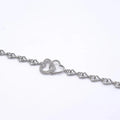 T0280 High Quality Silver Heart 4Piece Silver Jewelry Set