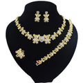 T0173 African High Quality 14K Gold XOXO Plating Jewelry Set