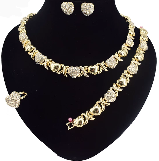 XOXO Heart Jewelry Sets